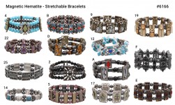 Buy Fancy Magnetic Hematite Stretchable Bracelet - A in Pearland, Texas