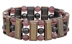 Buy Fancy Magnetic Hematite Stretchable Bracelet in Lansing, Michigan