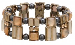 Buy Fancy Magnetic Hematite Stretchable Bracelet in St. Louis Missouri