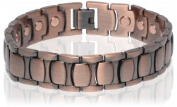 Buy Magnetic Copper Tone Link Bracelet in Brownsville, Texas