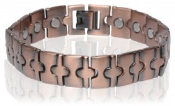 Buy Magnetic Copper Tone Link Bracelet in Chicago, Illinois