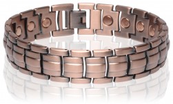 Buy Magnetic Copper Tone Link Bracelet in Norfolk, Virginia