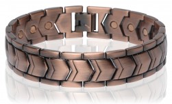 Buy Magnetic Copper Tone Link Bracelet in Santa Clara, California