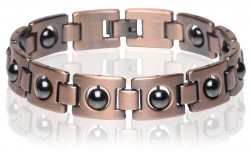 Buy Magnetic Copper Tone Link Bracelet in Hampton, Virginia