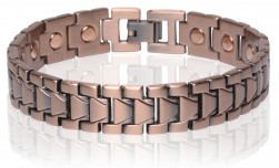 Buy Magnetic Copper Tone Link Bracelet in Fremont, California