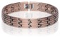 Magnetic Copper Tone Link Bracelet