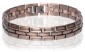 Magnetic Copper Tone Link Bracelet