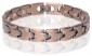 Magnetic Copper Tone Link Bracelet