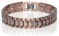 Magnetic Copper Tone Link Bracelet