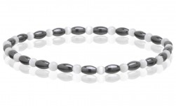 Buy Magnetic Hematite Stretchable Anklets 