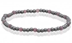 Buy Magnetic Hematite Stretchable Anklets 