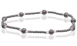 Buy Magnetic Hematite Stretchable Anklets 