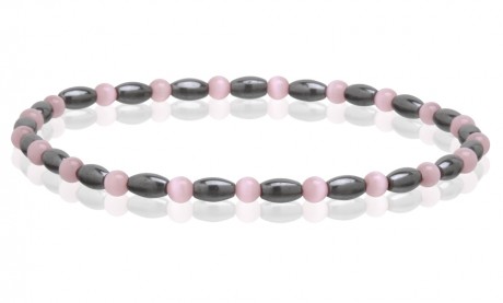 Magnetic Hematite Stretchable anklets