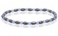 Magnetic Hematite Stretchable Anklets