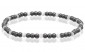 Magnetic Hematite Stretchable Anklets