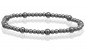 Magnetic Hematite Stretchable Anklets