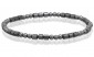 Magnetic Hematite Stretchable Anklets