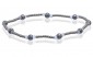 Magnetic Hematite Stretchable Anklets