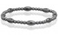 Magnetic Hematite Stretchable Anklets