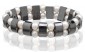 Magnetic Hematite Stretchable Bracelet - 2 Line