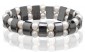 Magnetic Hematite Stretchable Bracelet - 2 Line