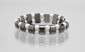 Magnetic Hematite Stretchable Bracelet - 2 Line