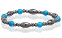 Buy Magnetic Hematite Stretchable Bracelet in Visalia, California