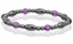 Buy Magnetic Hematite Stretchable Bracelet 