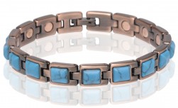 Buy Magnetic Multi Color Stone Bracelet in Sacramento, California