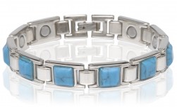 Buy Magnetic Multi Color Stone Bracelet 
