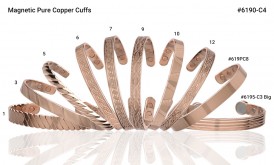 Magnetic Pure Copper Cuff Big Magnet