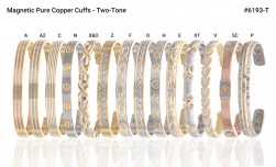 Buy Magnetic Two Tone Copper Cuff in Elizabeth, New Jersey