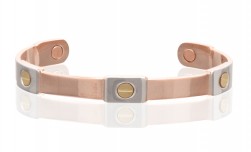 Buy Magnetic Two Tone Copper Cuff in Fresno, California