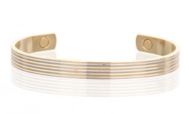 Magnetic Two Tone Copper Cuff