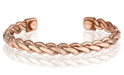 Buy Pure Copper Cuff Bracelet With Cap – Heavy-twist in Miami, Florida