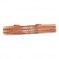 Pure Copper Cuff Bracelet With Chain-Style