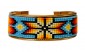 Pure Copper Cuff Native Style Handmade with Czech Bead