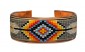 Pure Copper Cuff Native Style Handmade with Czech Bead